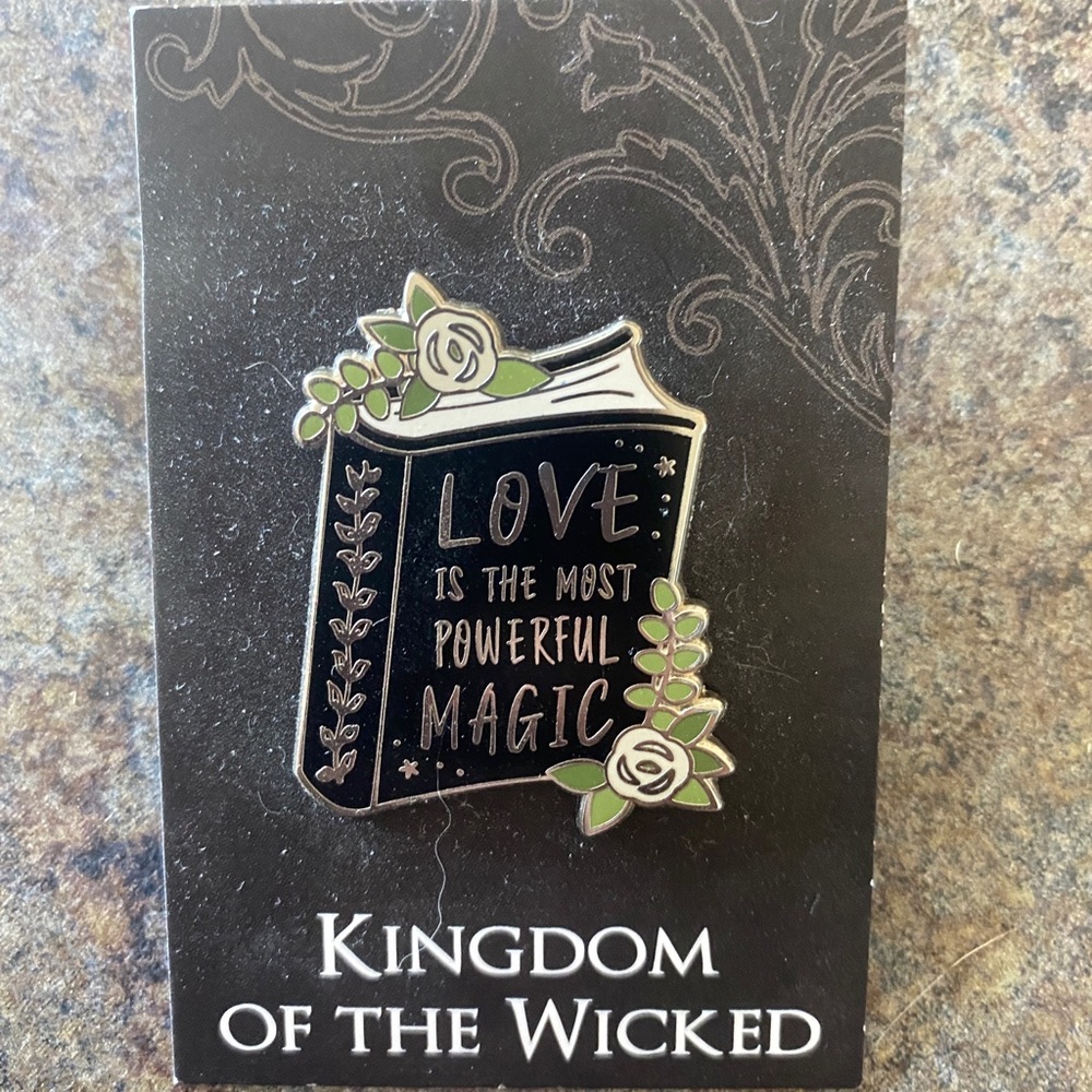Beacon Book Box Kingdom of the Wicked Exclusive Pin